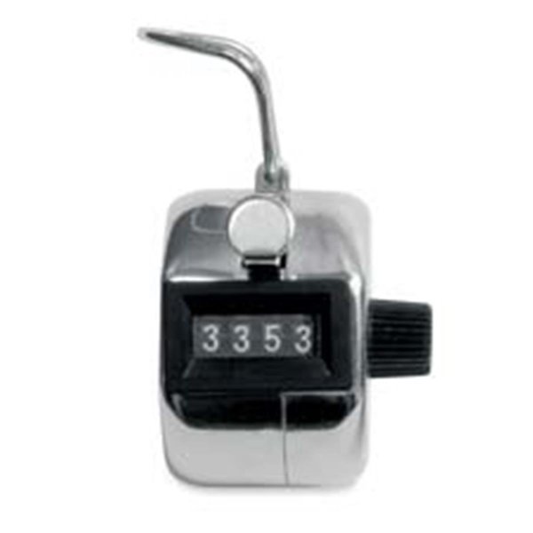 Pen2Paper Tally Counter- Count to 9999- Silver-Black PE126918